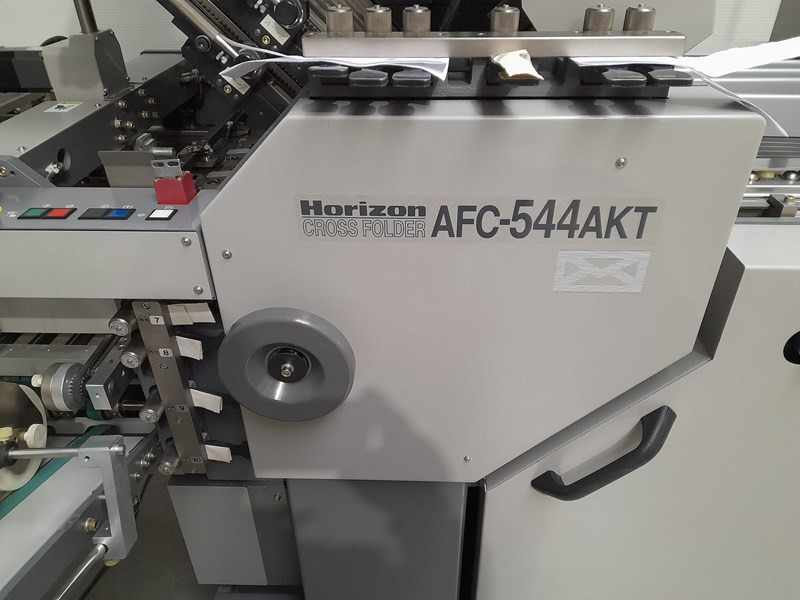 Horizon AFC-544 AKT | folder | 4 + knife + 2 | 2001 | 25 mio - Falzmaschine: das Bild 2 Horizon AFC-544 AKT | folder | 4 + knife + 2 | 2001 | 25 mio - Falzmaschine: das Bild 2