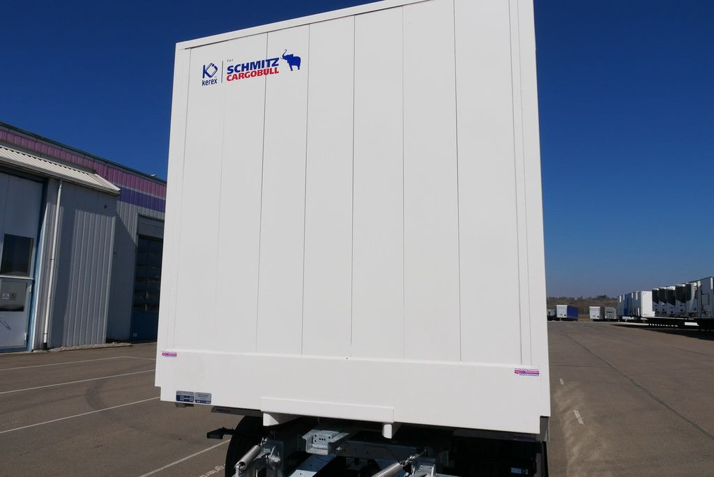 Container/ Wechselfahrgestell Anhänger Schmitz Cargobull WKSTG 7,45 /STAHLKOFFER / TEXTIL / DOPPELSTOCK: das Bild 8