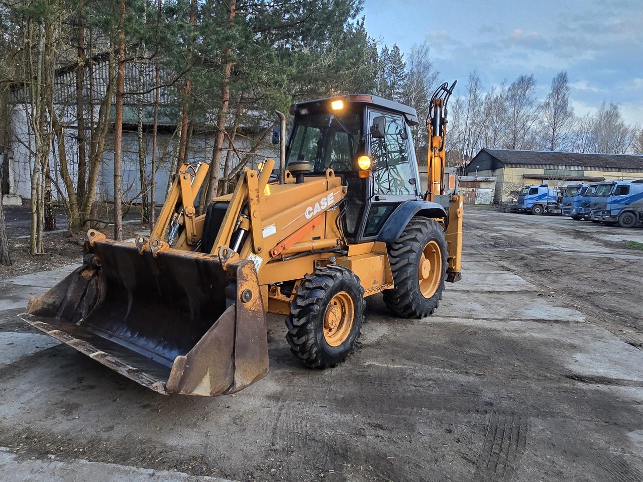 Case 580 LSP - Baggerlader: das Bild 1 Case 580 LSP - Baggerlader: das Bild 1