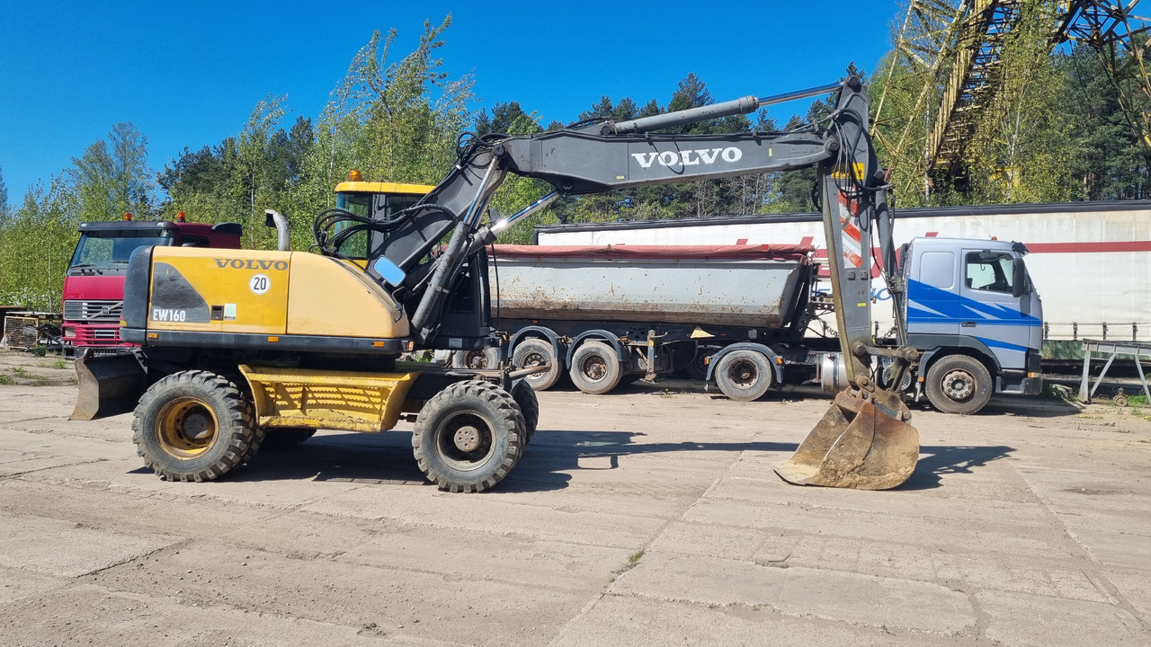 Volvo EW160 - Mobilbagger: das Bild 5 Volvo EW160 - Mobilbagger: das Bild 5