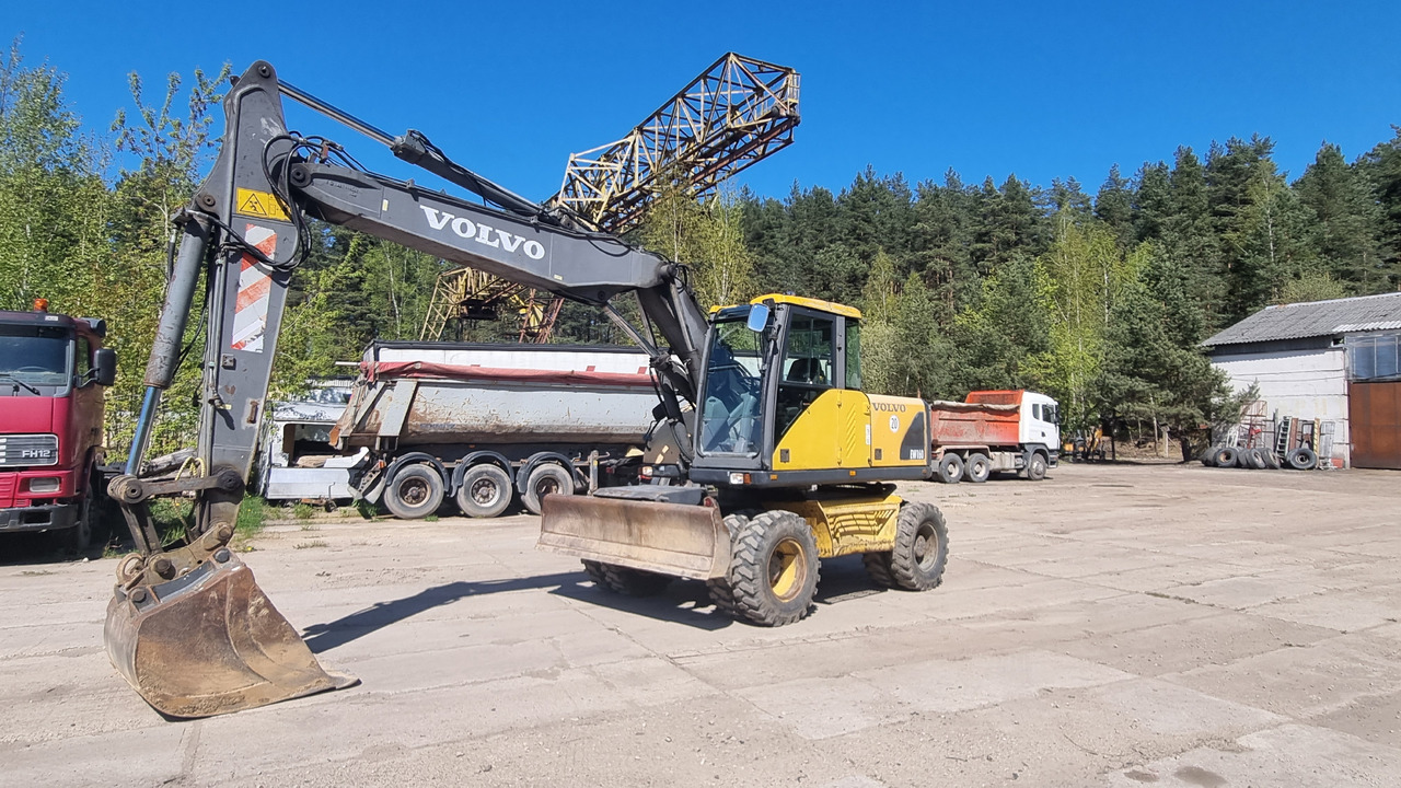 Volvo EW160 - Mobilbagger: das Bild 1 Volvo EW160 - Mobilbagger: das Bild 1
