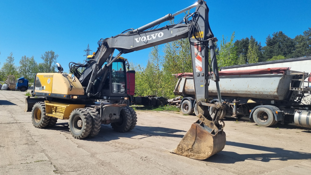 Mobilbagger Volvo EW160: das Bild 6