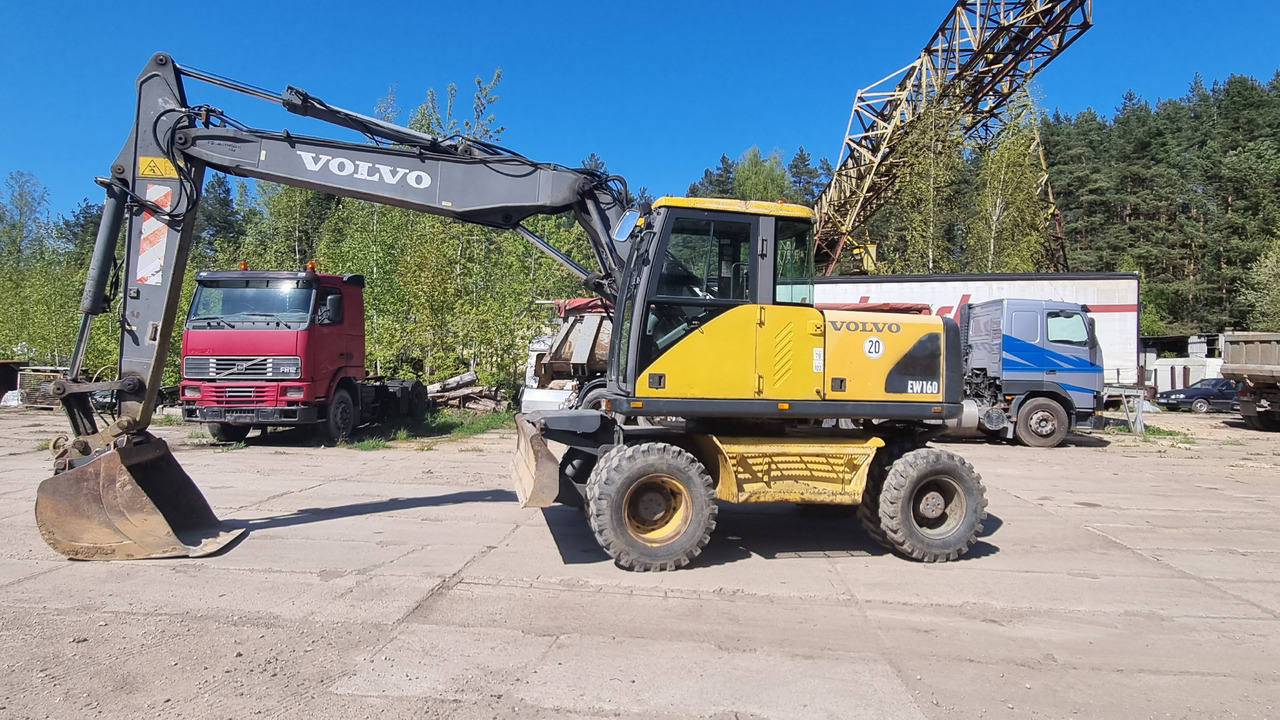 Volvo EW160 - Mobilbagger: das Bild 2 Volvo EW160 - Mobilbagger: das Bild 2