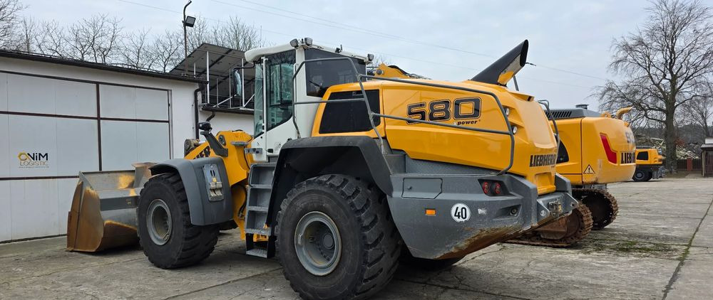 Liebherr 580 - Radlader: das Bild 1 Liebherr 580 - Radlader: das Bild 1