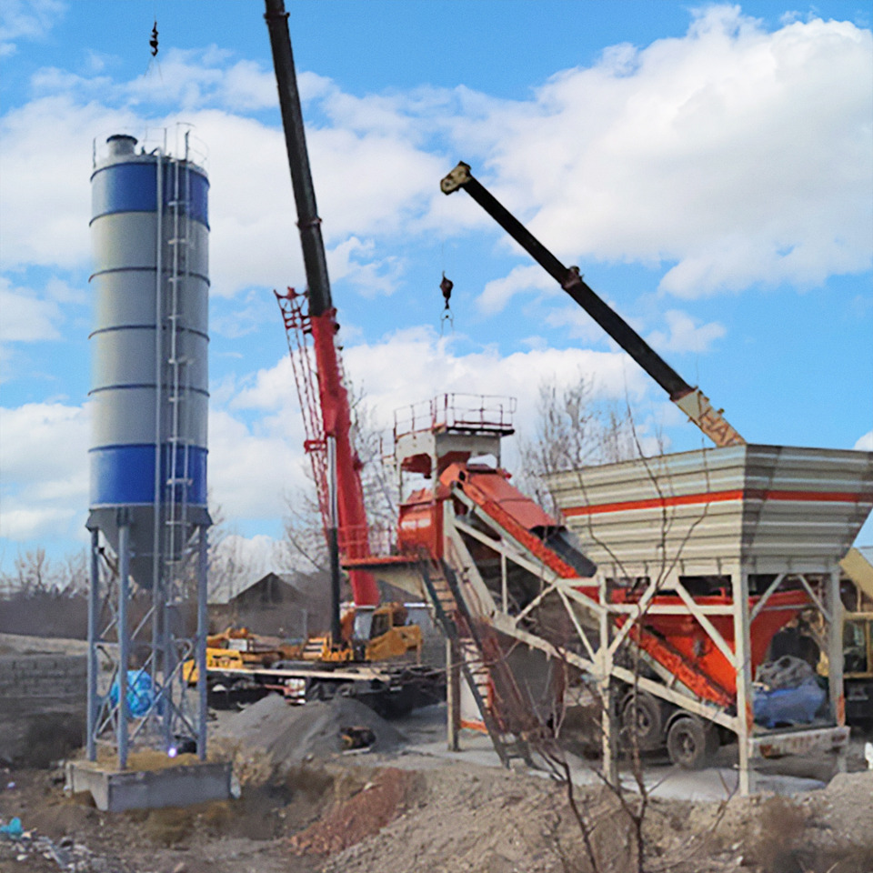Mobile Concrete Batching Plant - Betonmischanlage: das Bild 5 Mobile Concrete Batching Plant - Betonmischanlage: das Bild 5