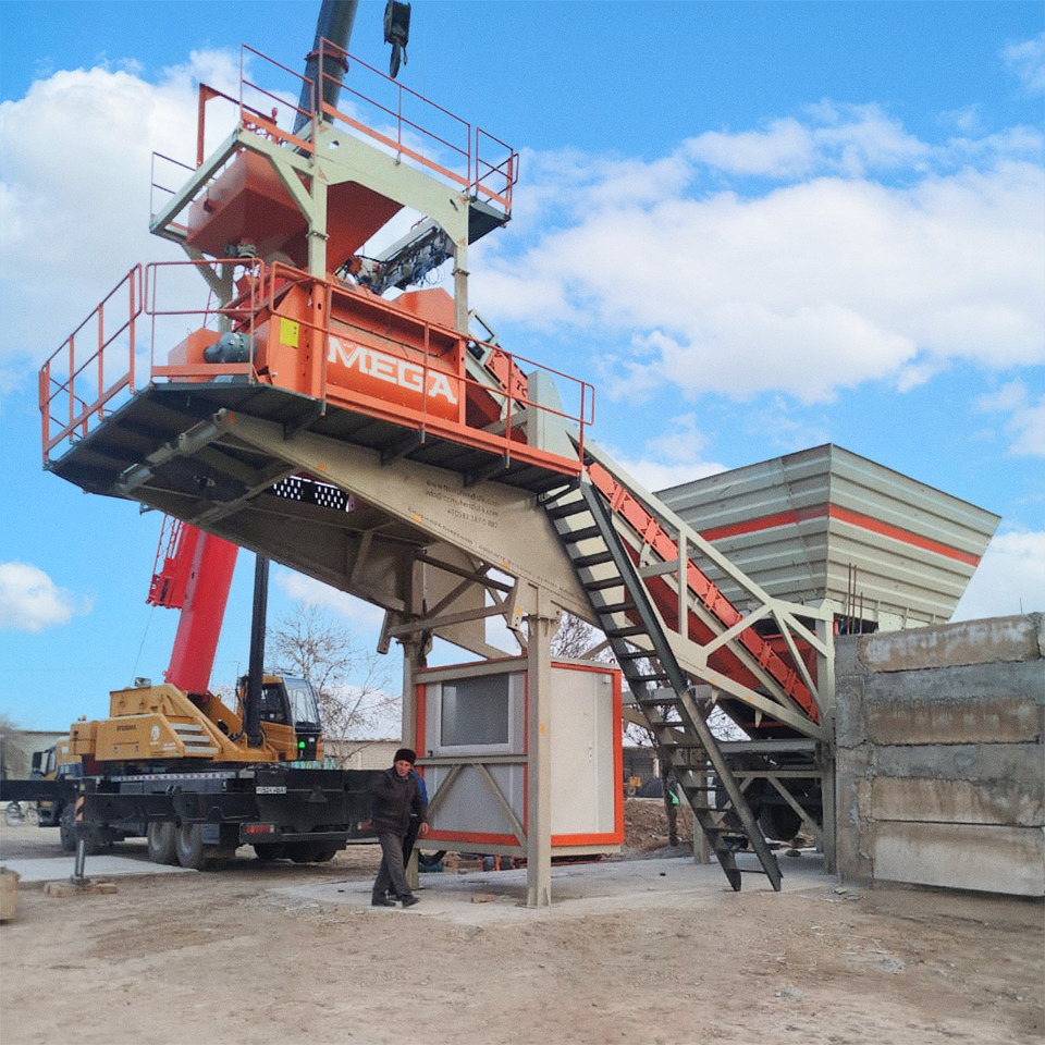 Mobile Concrete Batching Plant - Betonmischanlage: das Bild 1 Mobile Concrete Batching Plant - Betonmischanlage: das Bild 1
