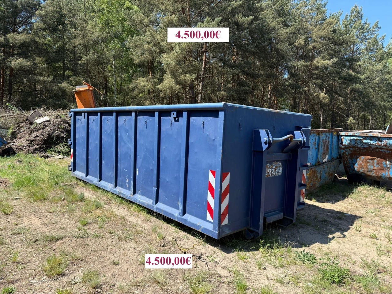 Abrollcontainer Stahl 20-24 m³/Heckklappe - Abrollcontainer: das Bild 2 Abrollcontainer Stahl 20-24 m³/Heckklappe - Abrollcontainer: das Bild 2