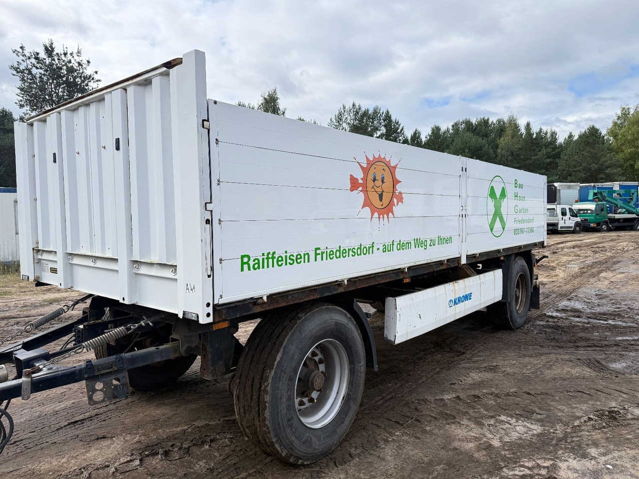 Krone AZ - Pritschenanhänger/ Plattformanhänger: das Bild 2 Krone AZ - Pritschenanhänger/ Plattformanhänger: das Bild 2