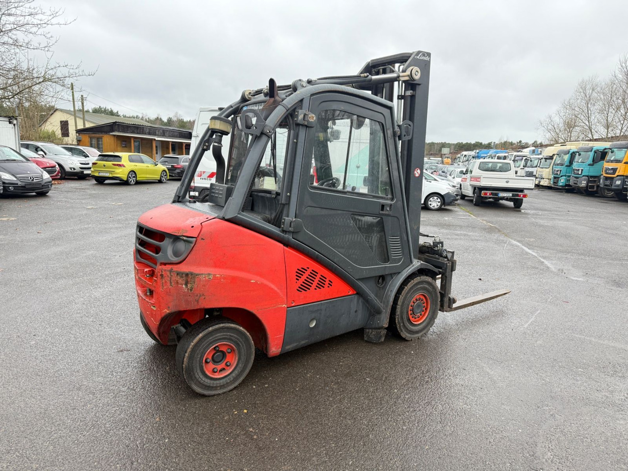 Dieselstapler Linde H 30D-01 mit Drehgerät: das Bild 7