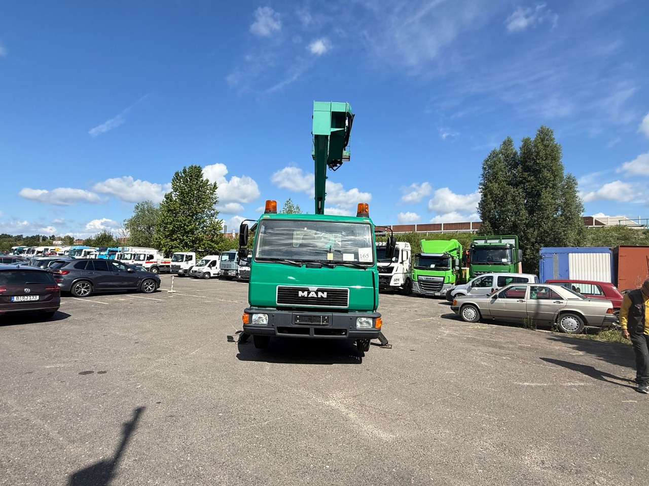 MAN 8.163 Hubarbeitsbühne - LKW mit Arbeitsbühne: das Bild 4 MAN 8.163 Hubarbeitsbühne - LKW mit Arbeitsbühne: das Bild 4