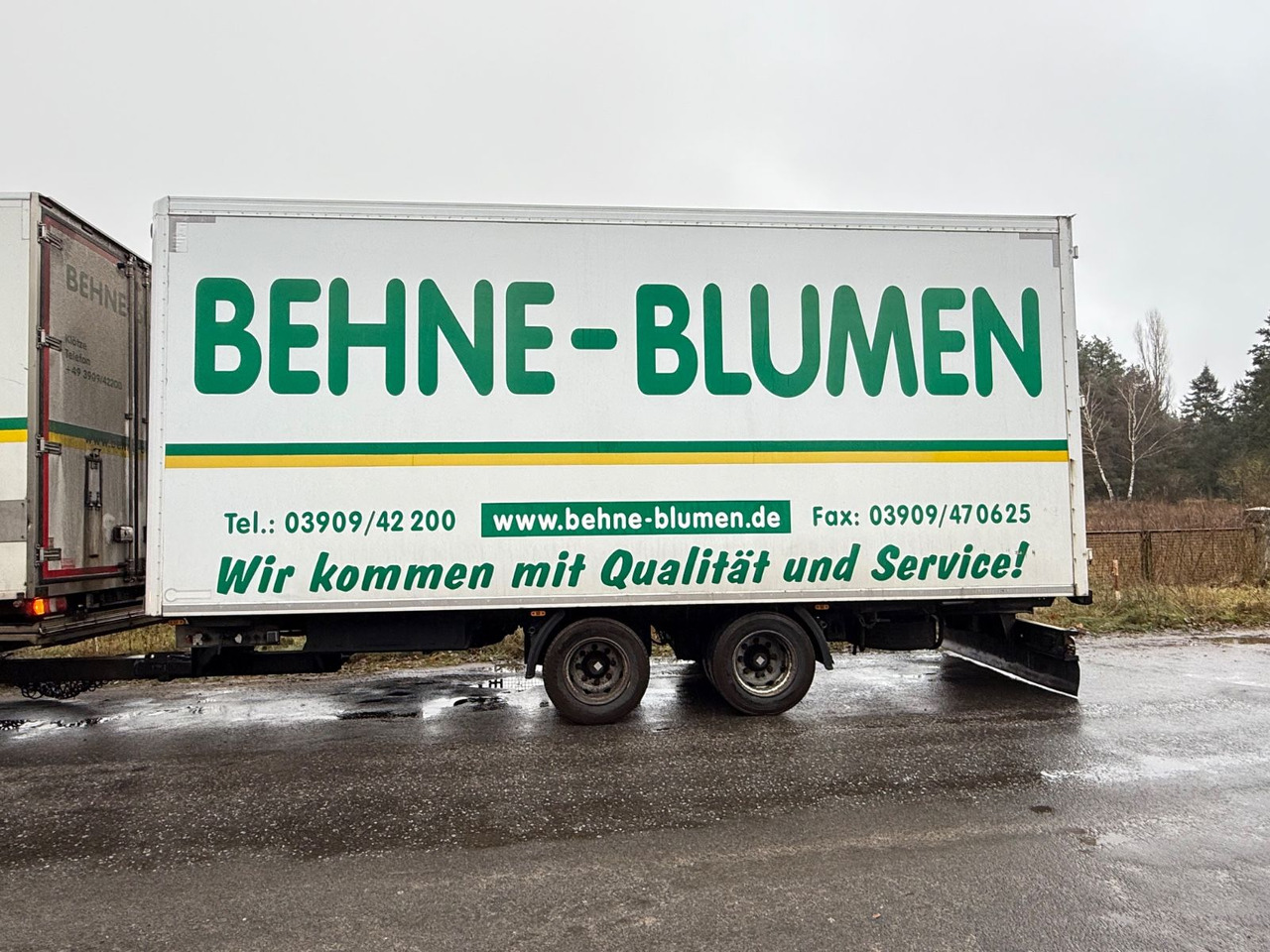VFK-B 13,5 ZL Kühlanhänger - Kühlkoffer Anhänger: das Bild 2 VFK-B 13,5 ZL Kühlanhänger - Kühlkoffer Anhänger: das Bild 2