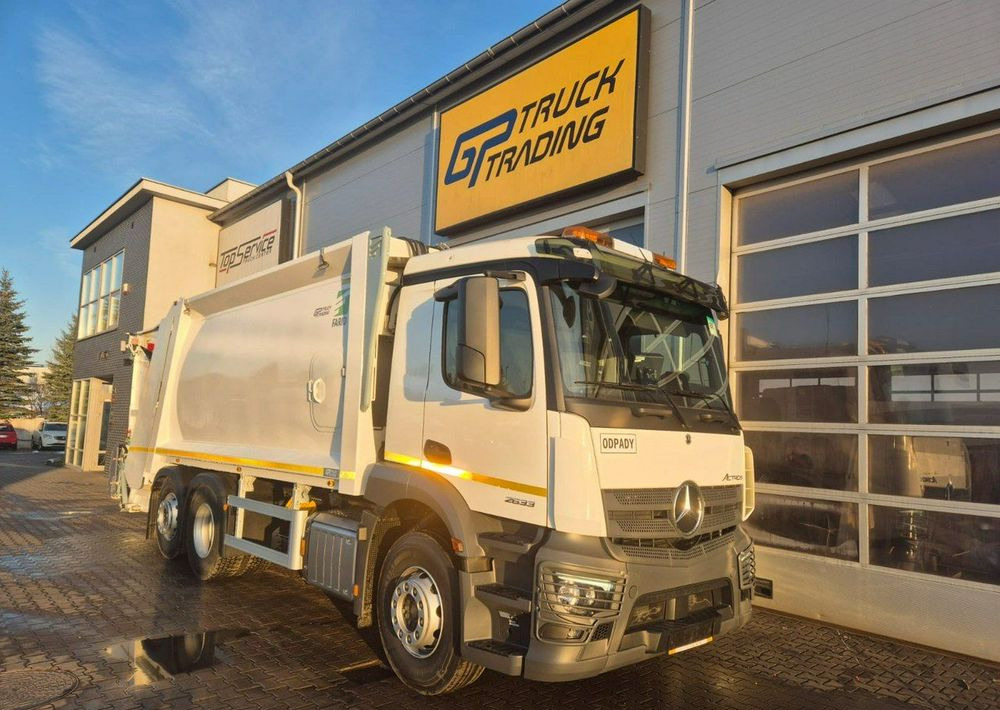 Mercedes-Benz Actros 2633, śmieciarka Farid - Müllwagen: das Bild 2 Mercedes-Benz Actros 2633, śmieciarka Farid - Müllwagen: das Bild 2