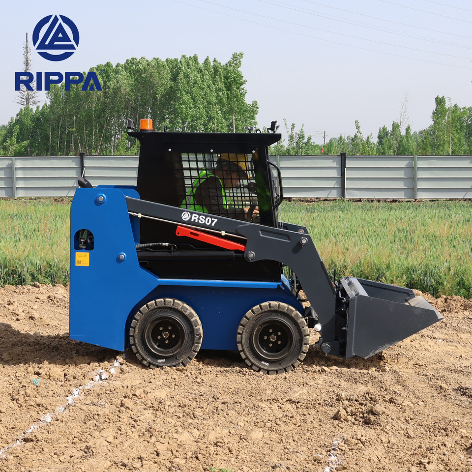Rippa RS07 Compact Loader | 24.4hp Kubota Power | High Flow Dual Pump | Comfortable A/C Cabin - Kompaktlader: das Bild 4 Rippa RS07 Compact Loader | 24.4hp Kubota Power | High Flow Dual Pump | Comfortable A/C Cabin - Kompaktlader: das Bild 4