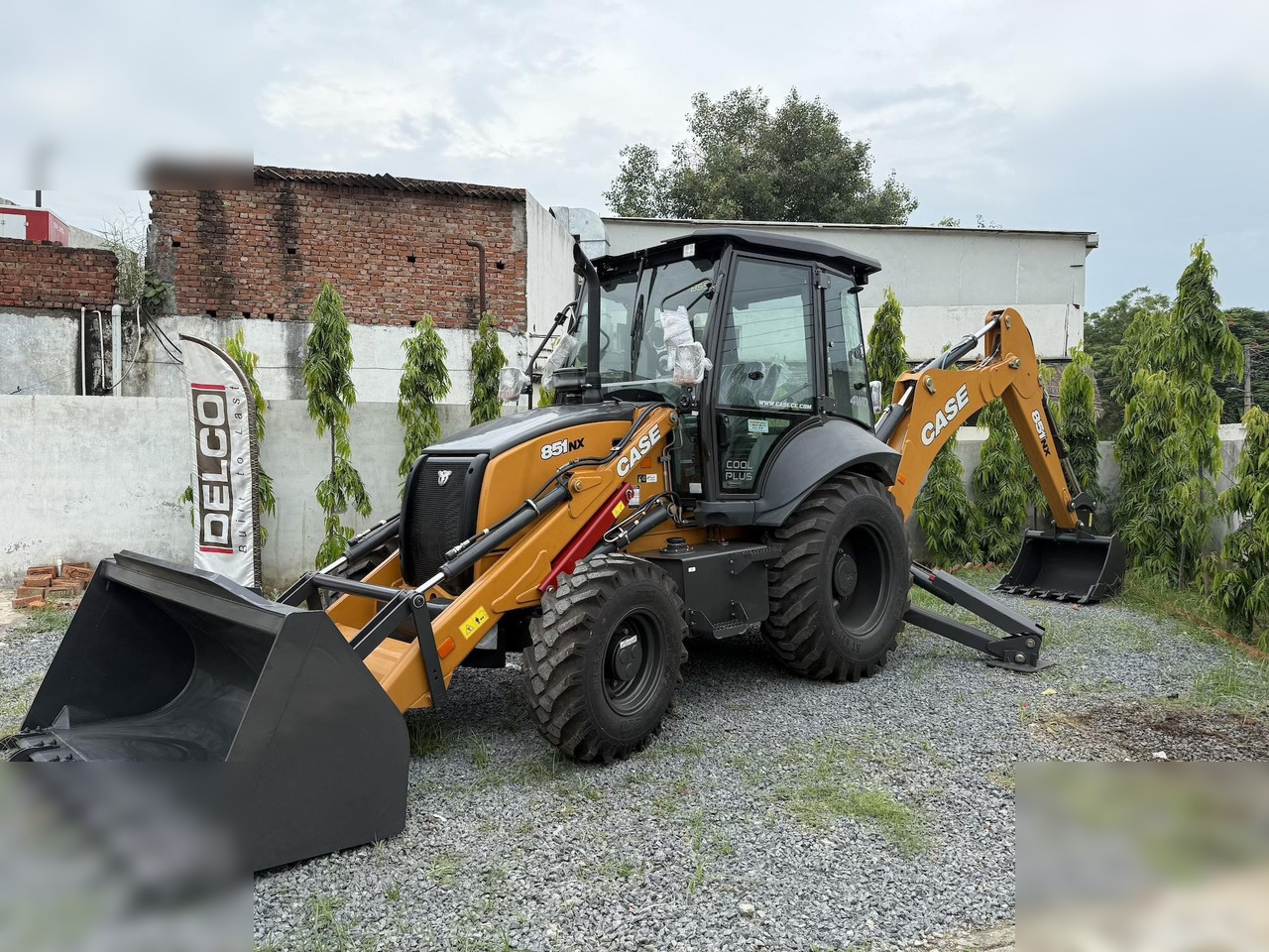 CASE 851NX CP - Baggerlader: das Bild 3 CASE 851NX CP - Baggerlader: das Bild 3