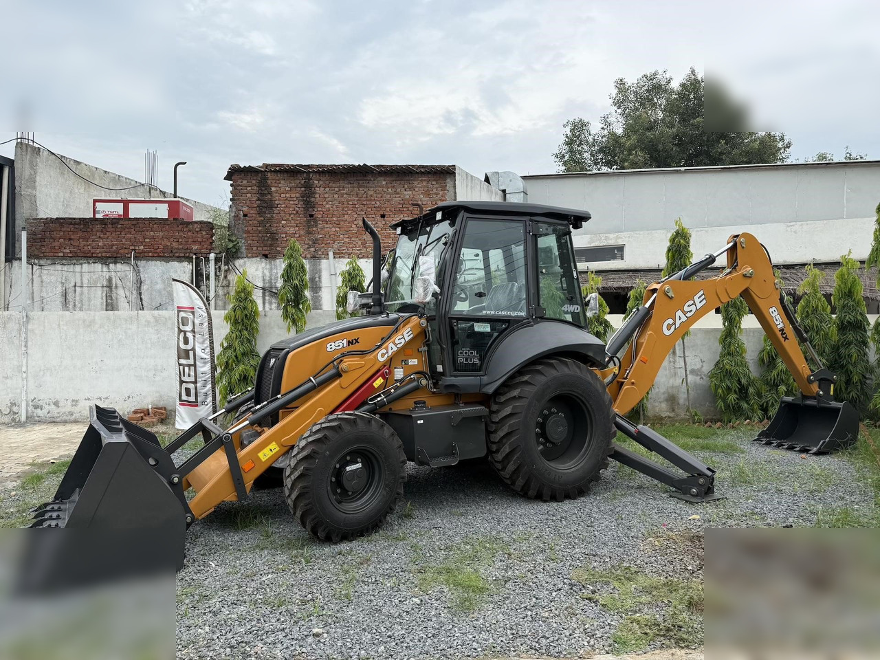 CASE 851NX CP - Baggerlader: das Bild 1 CASE 851NX CP - Baggerlader: das Bild 1