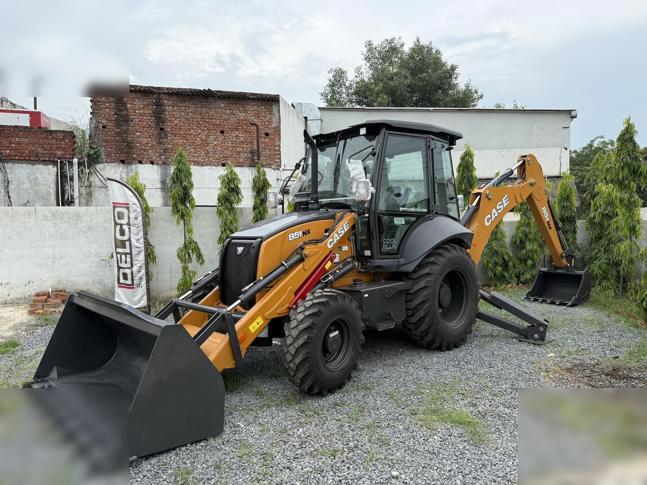 CASE 851NX CP - Baggerlader: das Bild 2 CASE 851NX CP - Baggerlader: das Bild 2
