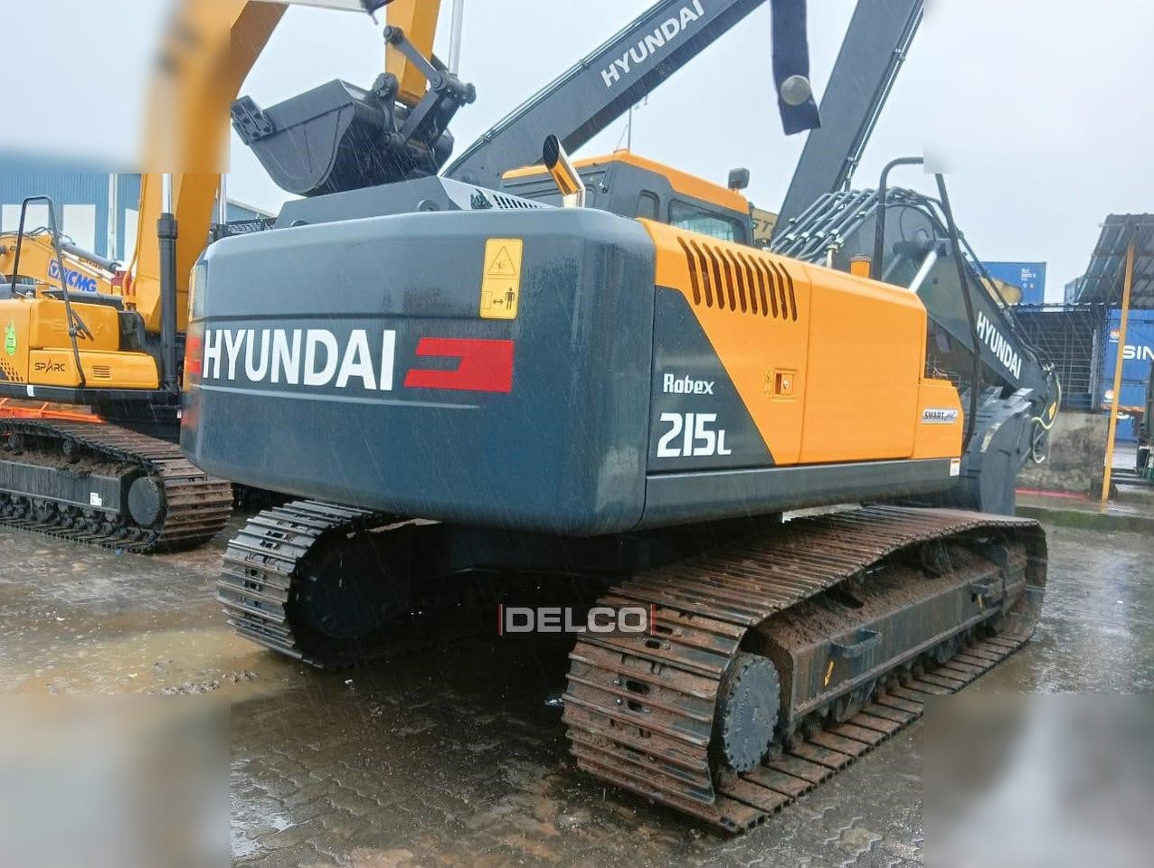 HYUNDAI ROBEX 215L SMART - Kettenbagger: das Bild 4 HYUNDAI ROBEX 215L SMART - Kettenbagger: das Bild 4