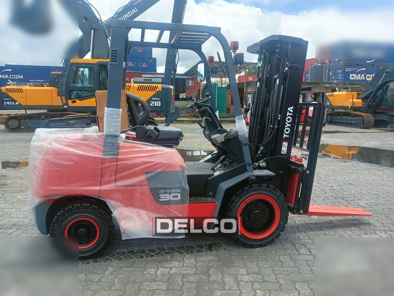 TOYOTA FDZN30 - Gabelstapler: das Bild 4 TOYOTA FDZN30 - Gabelstapler: das Bild 4