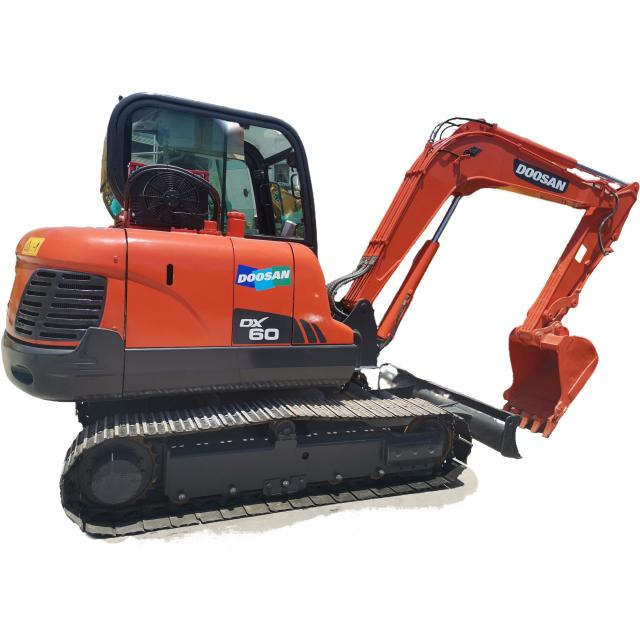 Doosan DX60 - Minibagger: das Bild 1 Doosan DX60 - Minibagger: das Bild 1