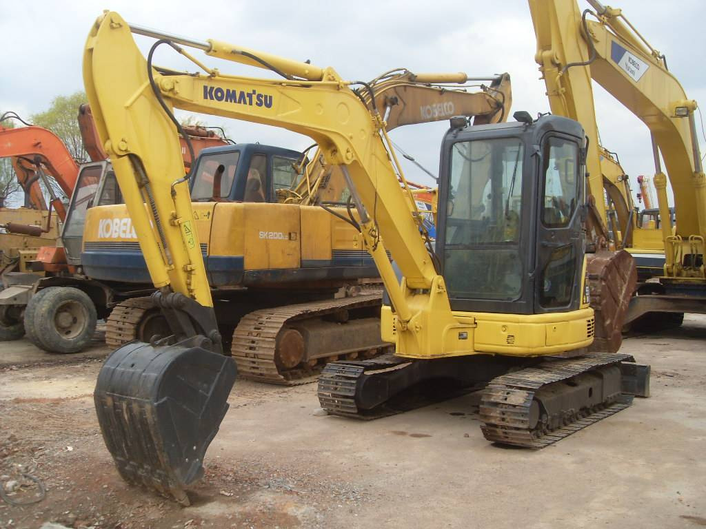 Komatsu PC55 - Minibagger: das Bild 1 Komatsu PC55 - Minibagger: das Bild 1