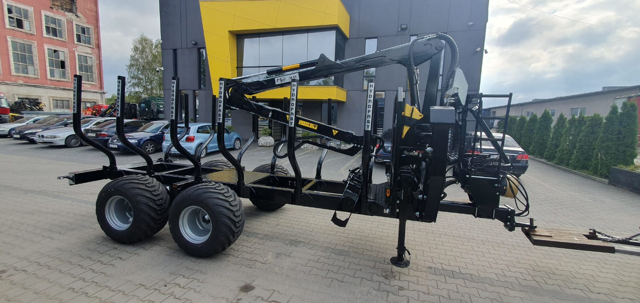 HYDROFAST Przyczepa leśna / Timber trailer / Holzanhänger / Remorque à bois / Remolque para madera - Rückewagen: das Bild 1 HYDROFAST Przyczepa leśna / Timber trailer / Holzanhänger / Remorque à bois / Remolque para madera - Rückewagen: das Bild 1