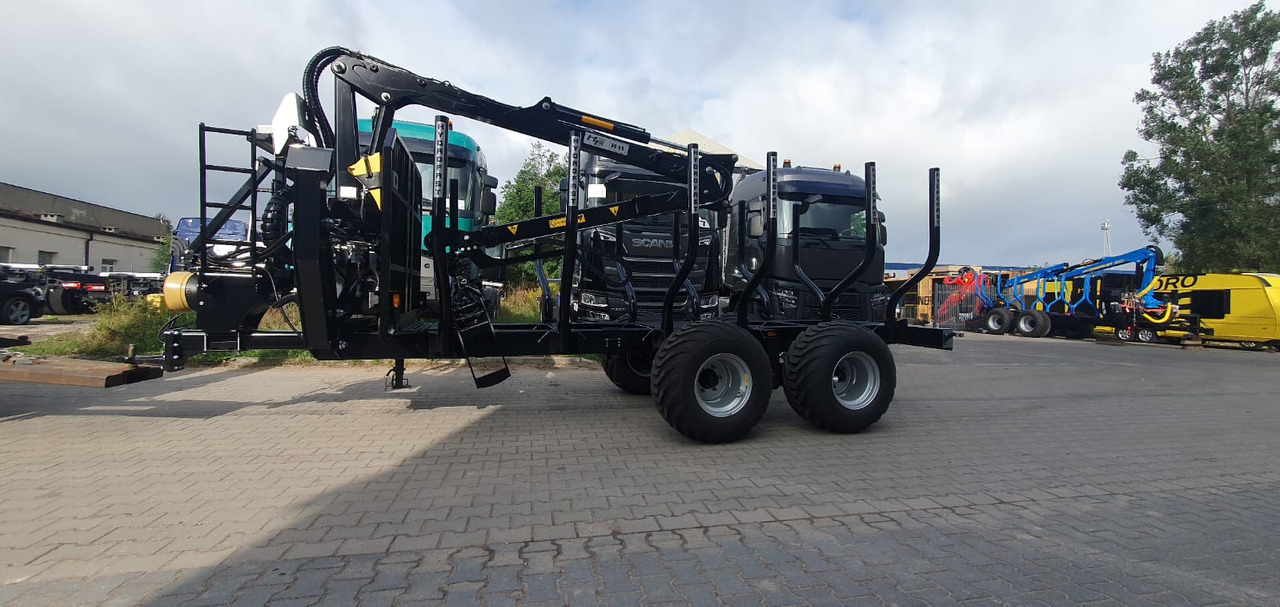 HYDROFAST Przyczepa leśna / Timber trailer / Holzanhänger / Remorque à bois / Remolque para madera - Rückewagen: das Bild 2 HYDROFAST Przyczepa leśna / Timber trailer / Holzanhänger / Remorque à bois / Remolque para madera - Rückewagen: das Bild 2