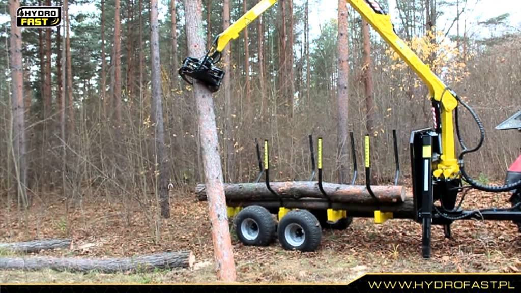 Hydrofast Timber Harvesting Trailer/RÜCKEWAGEN/Przyczepka do zrywki drewna H9 - Rückewagen: das Bild 1 Hydrofast Timber Harvesting Trailer/RÜCKEWAGEN/Przyczepka do zrywki drewna H9 - Rückewagen: das Bild 1