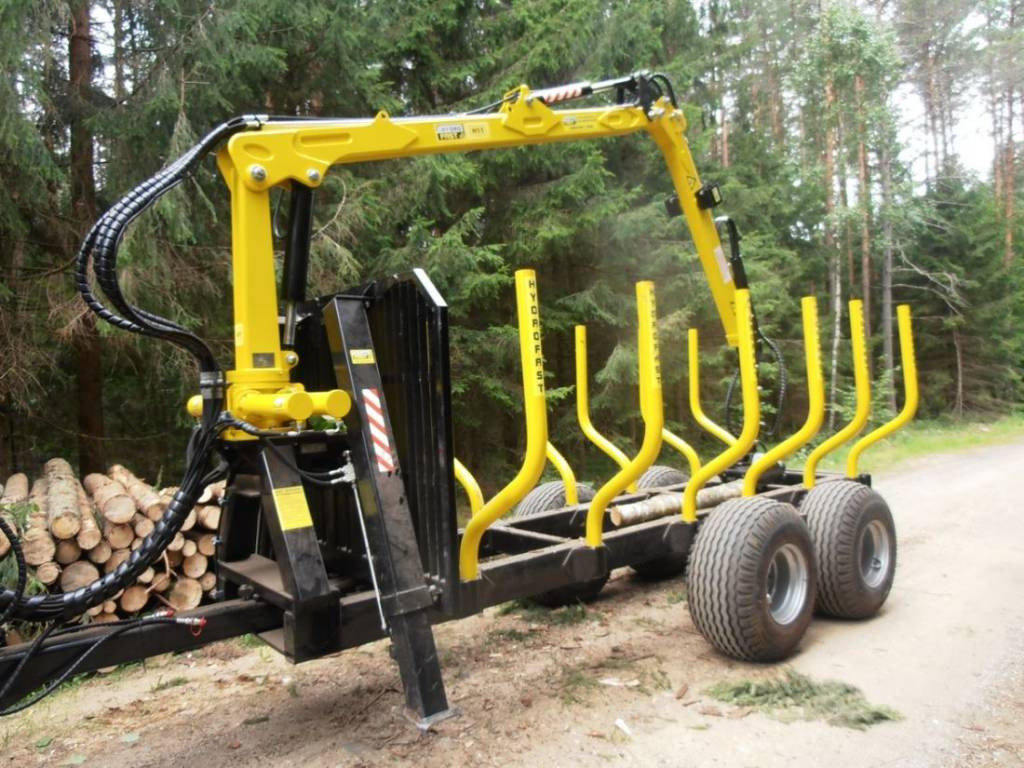 Hydrofast Timber Harvesting Trailer/RÜCKEWAGEN/Przyczepka do zrywki drewna H9 - Rückewagen: das Bild 2 Hydrofast Timber Harvesting Trailer/RÜCKEWAGEN/Przyczepka do zrywki drewna H9 - Rückewagen: das Bild 2