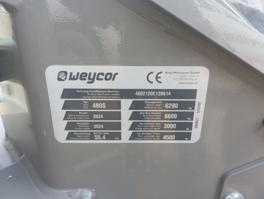 WEYCOR AR480S PYVOTANTE - Radlader: das Bild 3 WEYCOR AR480S PYVOTANTE - Radlader: das Bild 3