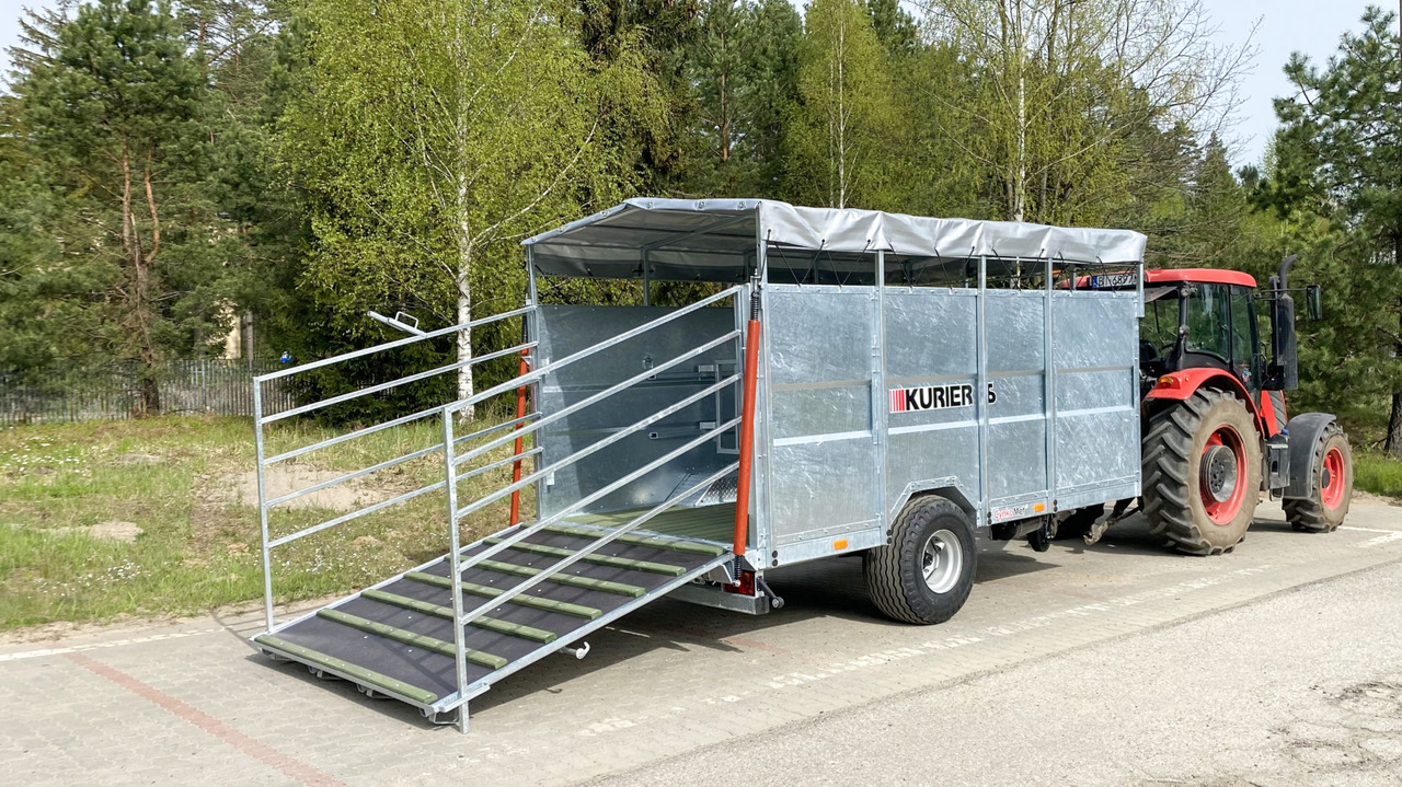 Cynkomet Viehanhänger / Livestock trailer / Remorque bétaillère / Remolque ganadero / Rimorchio per bestiame / Прицеп для перевозки животных / Przyczepa do przewozu zwierząt - Tiertransporter Anhänger: das Bild 1 Cynkomet Viehanhänger / Livestock trailer / Remorque bétaillère / Remolque ganadero / Rimorchio per bestiame / Прицеп для перевозки животных / Przyczepa do przewozu zwierząt - Tiertransporter Anhänger: das Bild 1