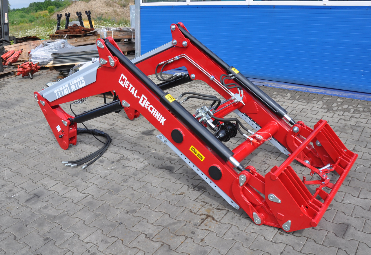 Metal-Technik Frontlader / Front loader / Chargeur frontal / Caricatore frontale / Фронтальный погрузчик / Ładowacz czołowy Tytan MT-03 - Frontlader für Traktor für Frontlader für Traktor: das Bild 1 Metal-Technik Frontlader / Front loader / Chargeur frontal / Caricatore frontale / Фронтальный погрузчик / Ładowacz czołowy Tytan MT-03 - Frontlader für Traktor für Frontlader für Traktor: das Bild 1