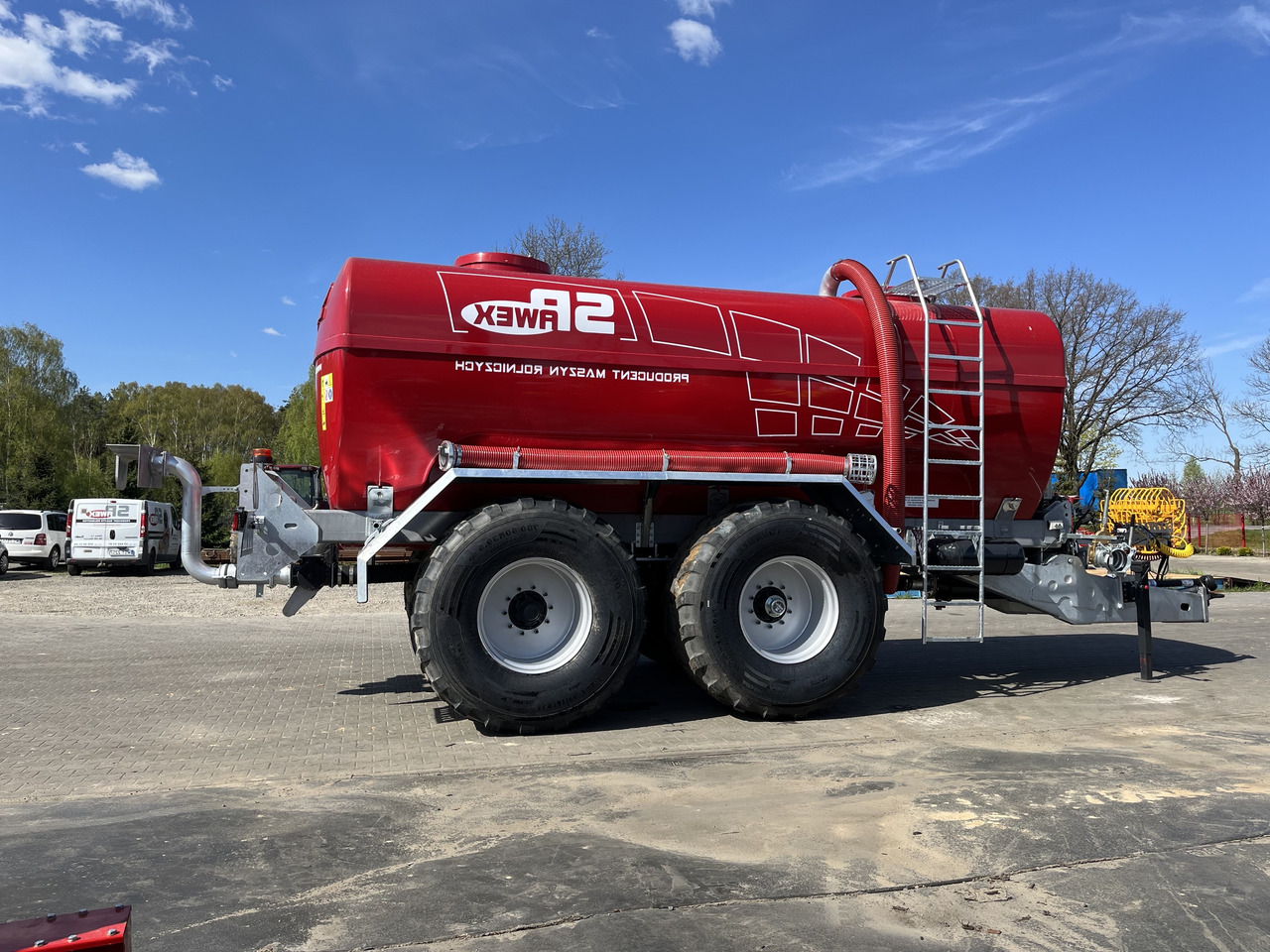 Spawex Gülletankwagen / Slurry tanker / Epandeur à lisier / Cisterna para purines / Сisterna per liquami / Wóz asenizacyjny 22 000 l - Düngetechnik: das Bild 5 Spawex Gülletankwagen / Slurry tanker / Epandeur à lisier / Cisterna para purines / Сisterna per liquami / Wóz asenizacyjny 22 000 l - Düngetechnik: das Bild 5
