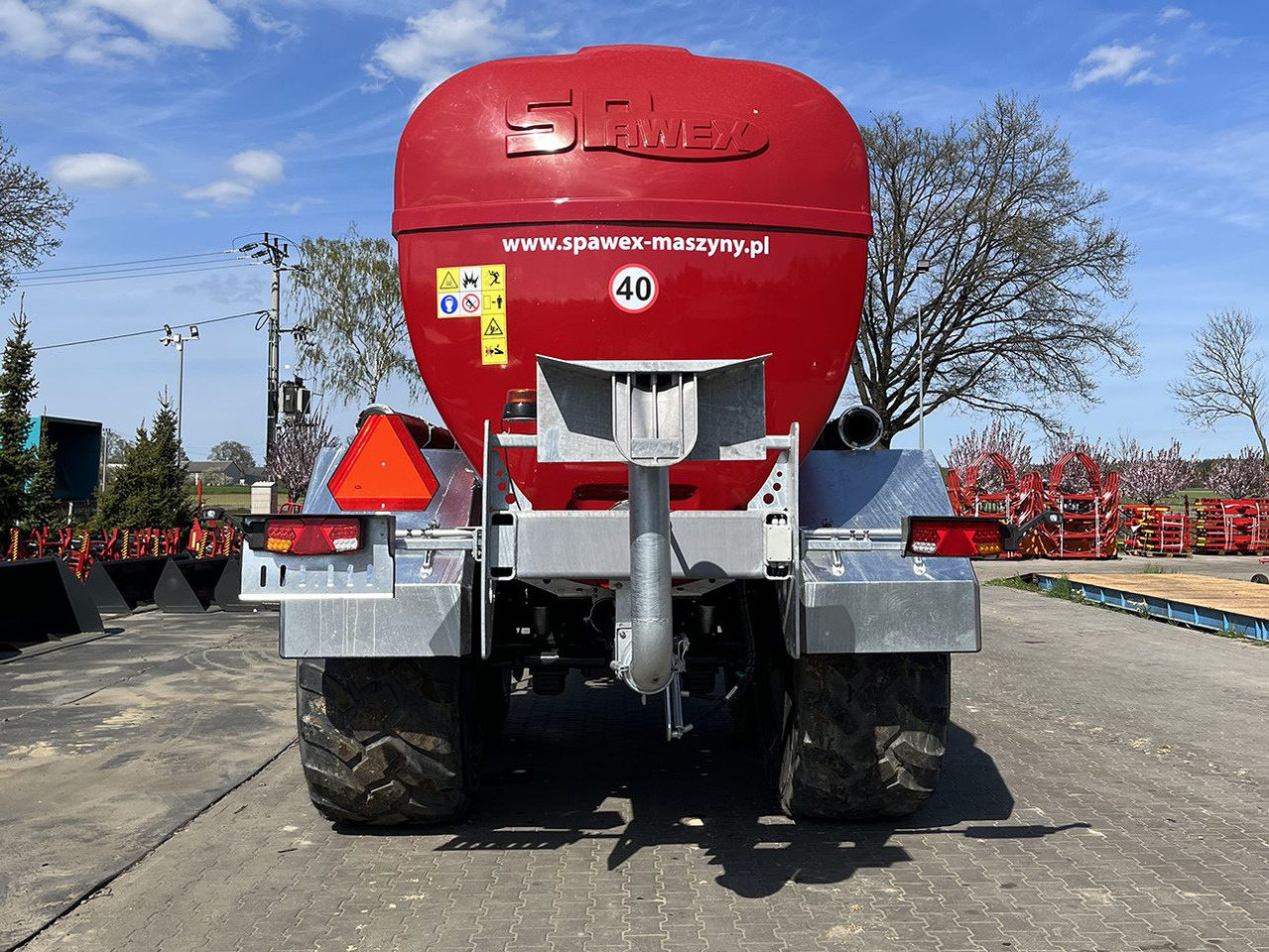 Spawex Gülletankwagen / Slurry tanker / Epandeur à lisier / Cisterna para purines / Сisterna per liquami / Wóz asenizacyjny 22 000 l - Düngetechnik: das Bild 3 Spawex Gülletankwagen / Slurry tanker / Epandeur à lisier / Cisterna para purines / Сisterna per liquami / Wóz asenizacyjny 22 000 l - Düngetechnik: das Bild 3