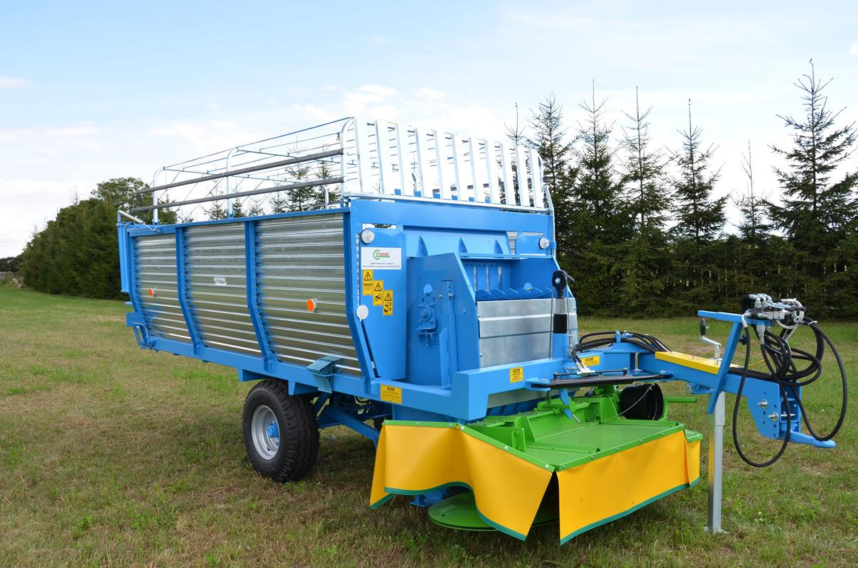 ZAMET Mähladewagen / Green forage mower / Remorque autochargeuse / Autocaricante / Самозагружающийся прицеп с косилкой / Przyczepa samozaładowcza z kosiarką bebnową T635 - Ladewagen: das Bild 1 ZAMET Mähladewagen / Green forage mower / Remorque autochargeuse / Autocaricante / Самозагружающийся прицеп с косилкой / Przyczepa samozaładowcza z kosiarką bebnową T635 - Ladewagen: das Bild 1