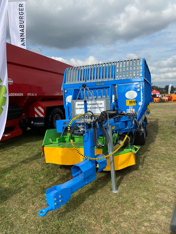 ZAMET Mähladewagen / Green forage mower / Remorque autochargeuse / Remolque autocargable / Самозагружающийся прицеп с косилкой / Przyczepa samozaładowcza z kosiarką bębnową T635/3 - Ladewagen: das Bild 2 ZAMET Mähladewagen / Green forage mower / Remorque autochargeuse / Remolque autocargable / Самозагружающийся прицеп с косилкой / Przyczepa samozaładowcza z kosiarką bębnową T635/3 - Ladewagen: das Bild 2