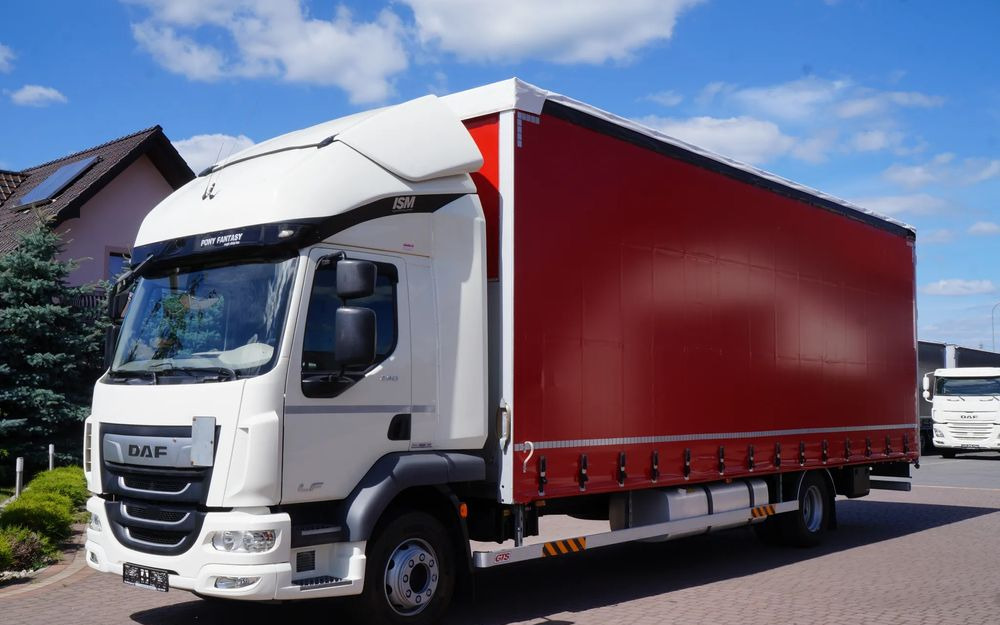 DAF LF 290 EURO 6 FIRANKA DŁ. 8.6m 21 PALET ŁAD 8.250 KG - Plane LKW: das Bild 2 DAF LF 290 EURO 6 FIRANKA DŁ. 8.6m 21 PALET ŁAD 8.250 KG - Plane LKW: das Bild 2