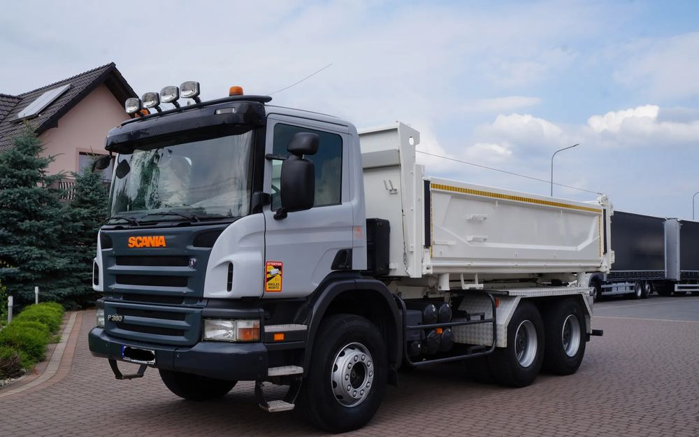 Scania P 380 6x4 MANUAL WYWROTKA 2- STRONNA HYDROBURTA BORDMATIC P420 - Kipper: das Bild 1 Scania P 380 6x4 MANUAL WYWROTKA 2- STRONNA HYDROBURTA BORDMATIC P420 - Kipper: das Bild 1