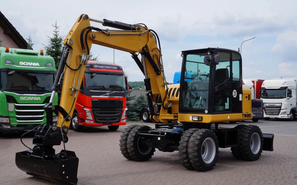 Terex TW 85 Koparka kołowa Sprowadzona silnik DEUTZ Stan Wzorowy - Mobilbagger: das Bild 3 Terex TW 85 Koparka kołowa Sprowadzona silnik DEUTZ Stan Wzorowy - Mobilbagger: das Bild 3