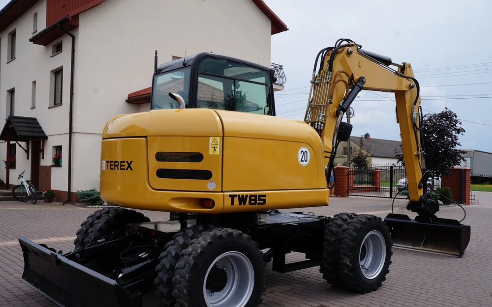 Terex TW 85 Koparka kołowa Sprowadzona silnik DEUTZ Stan Wzorowy - Mobilbagger: das Bild 5 Terex TW 85 Koparka kołowa Sprowadzona silnik DEUTZ Stan Wzorowy - Mobilbagger: das Bild 5