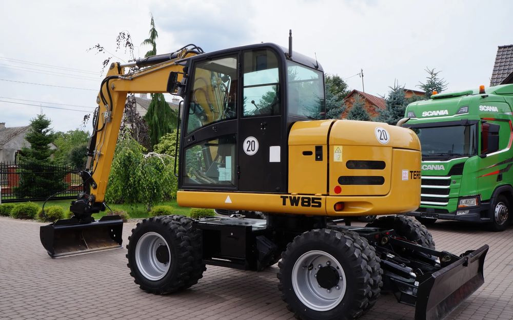 Terex TW 85 Koparka kołowa Sprowadzona silnik DEUTZ Stan Wzorowy - Mobilbagger: das Bild 1 Terex TW 85 Koparka kołowa Sprowadzona silnik DEUTZ Stan Wzorowy - Mobilbagger: das Bild 1