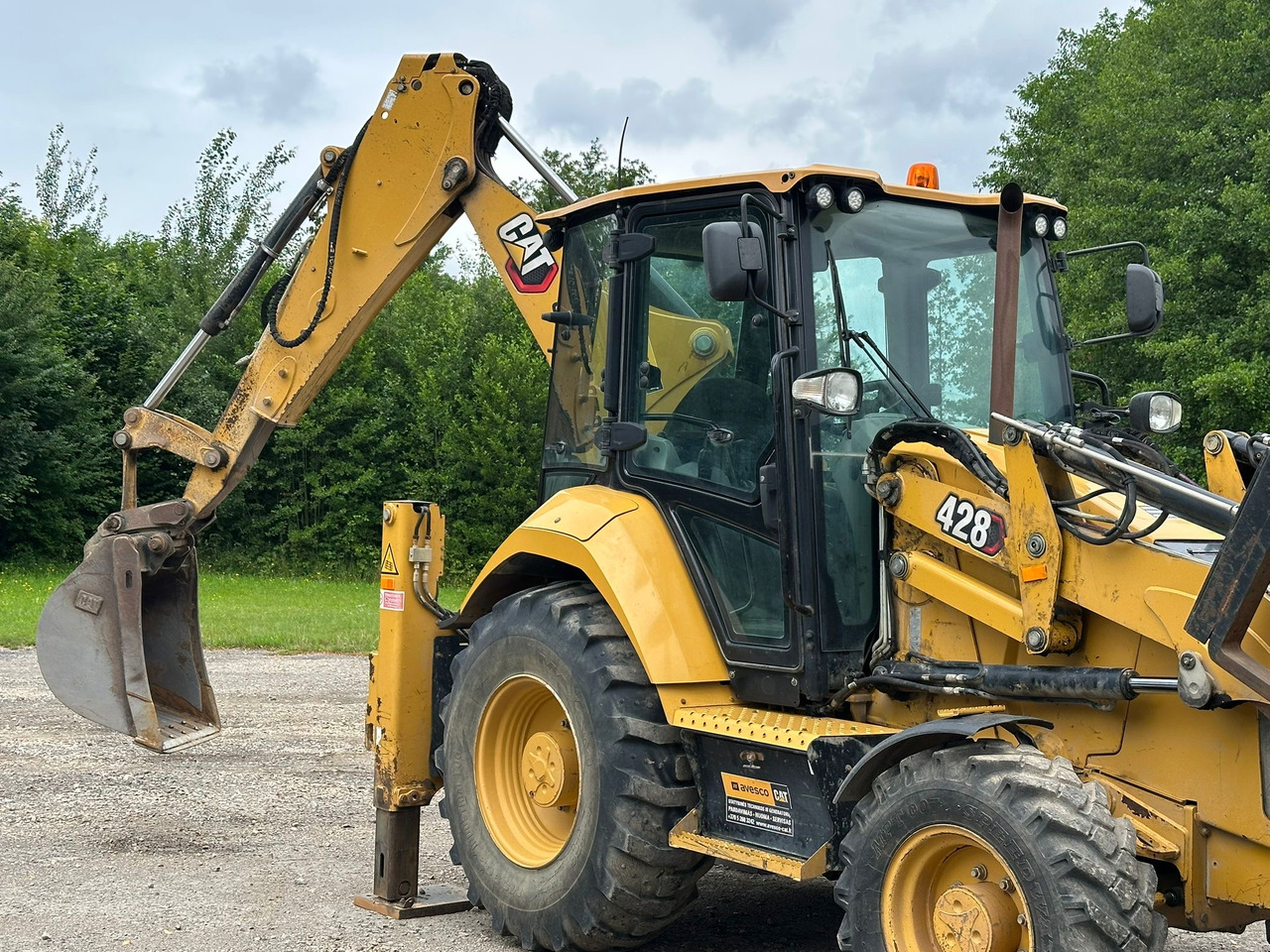 CATERPILLAR 428 / 2020 ROK / KLIMATYZACJA / 6200 mth - Baggerlader: das Bild 4 CATERPILLAR 428 / 2020 ROK / KLIMATYZACJA / 6200 mth - Baggerlader: das Bild 4