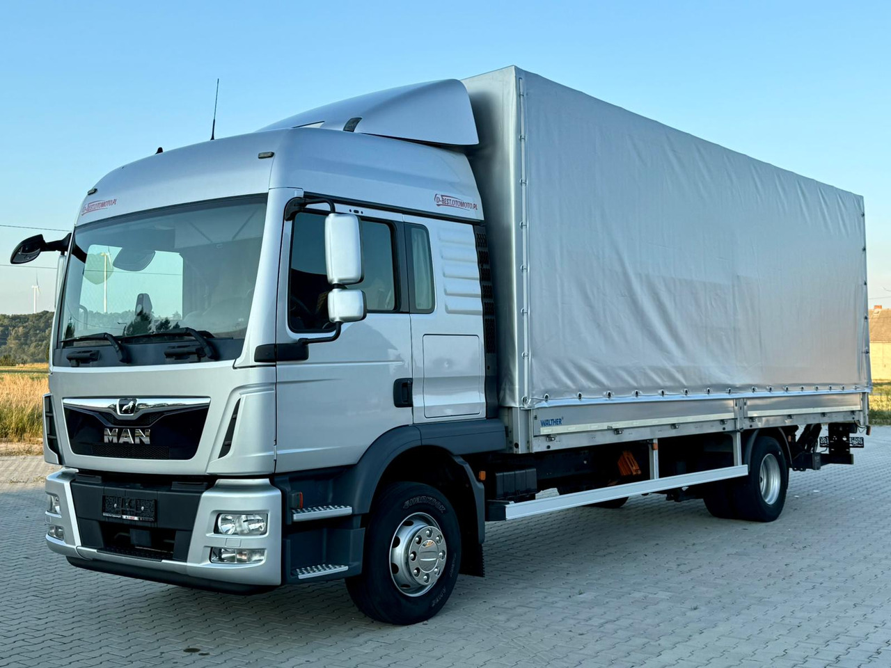 MAN TGM 12.250 / TGL / BURTO - FIRANKA / WINDA / 18 PALET / AUTOMAT - Plane LKW: das Bild 2 MAN TGM 12.250 / TGL / BURTO - FIRANKA / WINDA / 18 PALET / AUTOMAT - Plane LKW: das Bild 2