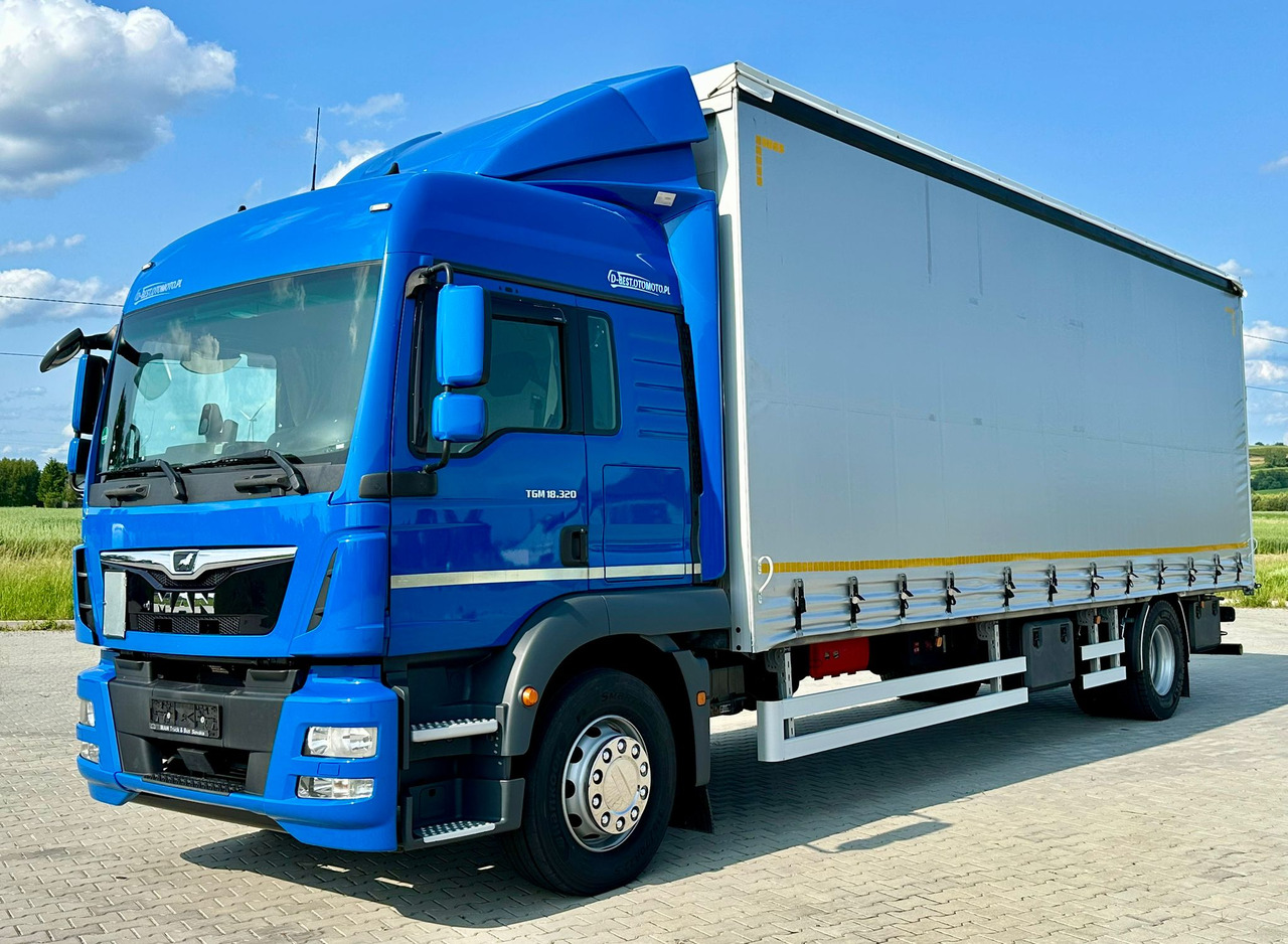 MAN TGM 18.320 / FIRANKA / 20 EUROPALET / 8.3 M DŁUGOŚCI / AUTOMAT / SYPIALKA / 2018 ROK / 9 809 KG ŁADOWNOŚCI - Plane LKW: das Bild 2 MAN TGM 18.320 / FIRANKA / 20 EUROPALET / 8.3 M DŁUGOŚCI / AUTOMAT / SYPIALKA / 2018 ROK / 9 809 KG ŁADOWNOŚCI - Plane LKW: das Bild 2