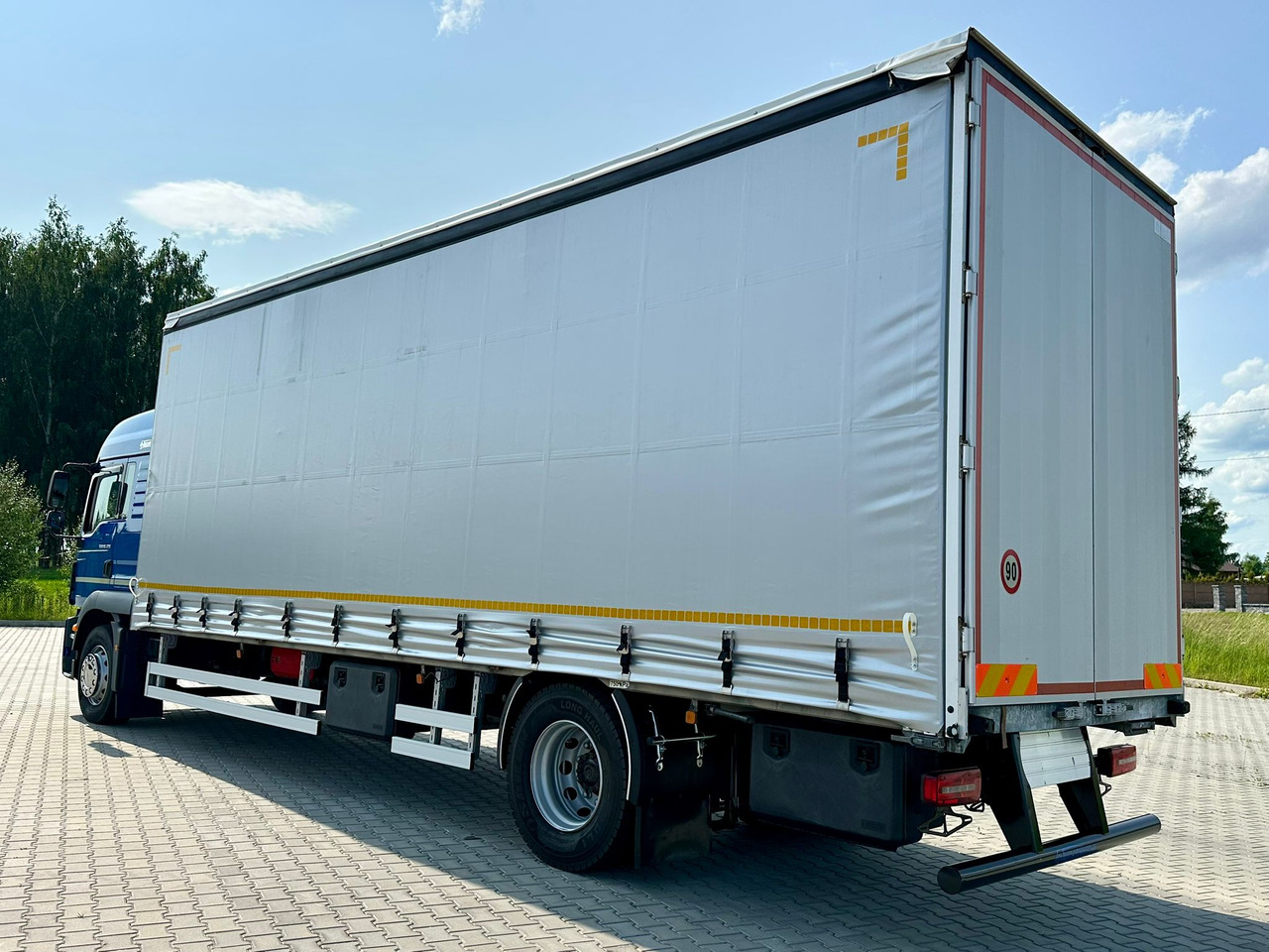MAN TGM 18.320 / FIRANKA / 20 EUROPALET / 8.3 M DŁUGOŚCI / AUTOMAT / SYPIALKA / 2018 ROK / 9 809 KG ŁADOWNOŚCI - Plane LKW: das Bild 3 MAN TGM 18.320 / FIRANKA / 20 EUROPALET / 8.3 M DŁUGOŚCI / AUTOMAT / SYPIALKA / 2018 ROK / 9 809 KG ŁADOWNOŚCI - Plane LKW: das Bild 3