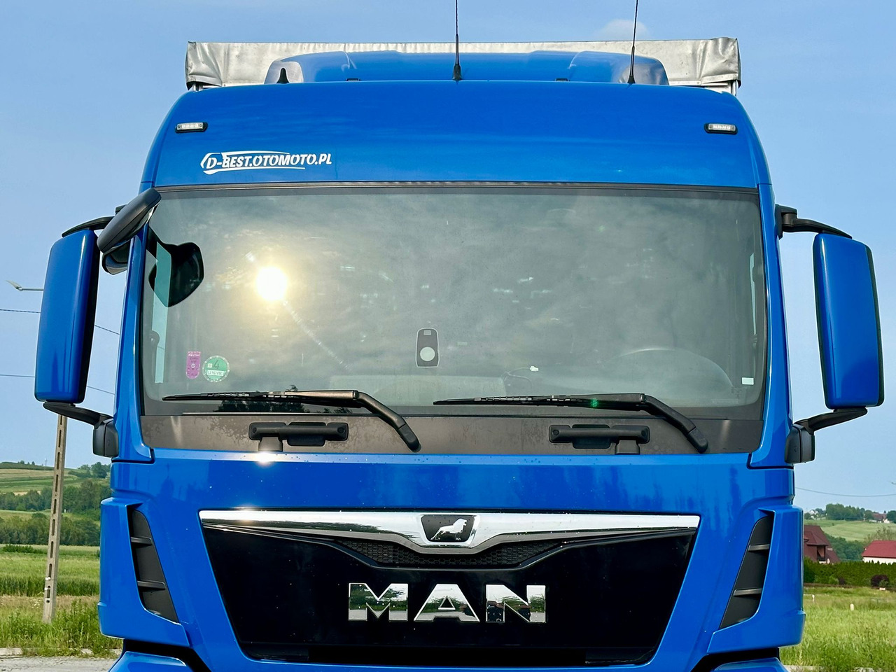 Plane LKW MAN TGX 18.360 / BURTO - FIRANKA / 23 PALETY / SYPIALKA / AUTOMAT / 2021 ROK / SPROWADZONY / SERWISOW: das Bild 13