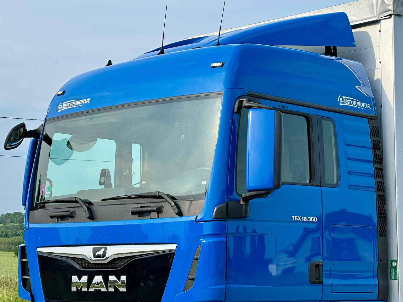 Plane LKW MAN TGX 18.360 / BURTO - FIRANKA / 23 PALETY / SYPIALKA / AUTOMAT / 2021 ROK / SPROWADZONY / SERWISOW: das Bild 15