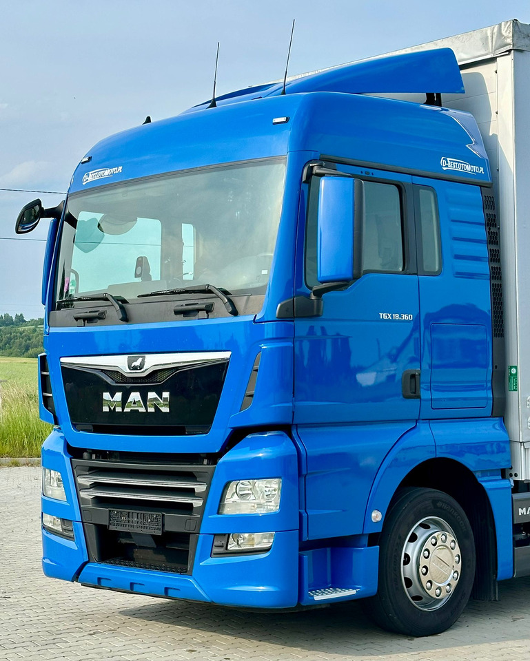 Plane LKW MAN TGX 18.360 / BURTO - FIRANKA / 23 PALETY / SYPIALKA / AUTOMAT / 2021 ROK / SPROWADZONY / SERWISOW: das Bild 7