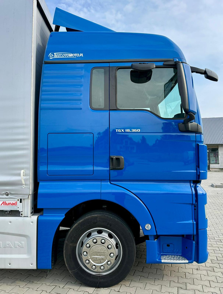 Plane LKW MAN TGX 18.360 / BURTO - FIRANKA / 23 PALETY / SYPIALKA / AUTOMAT / 2021 ROK / SPROWADZONY / SERWISOW: das Bild 10