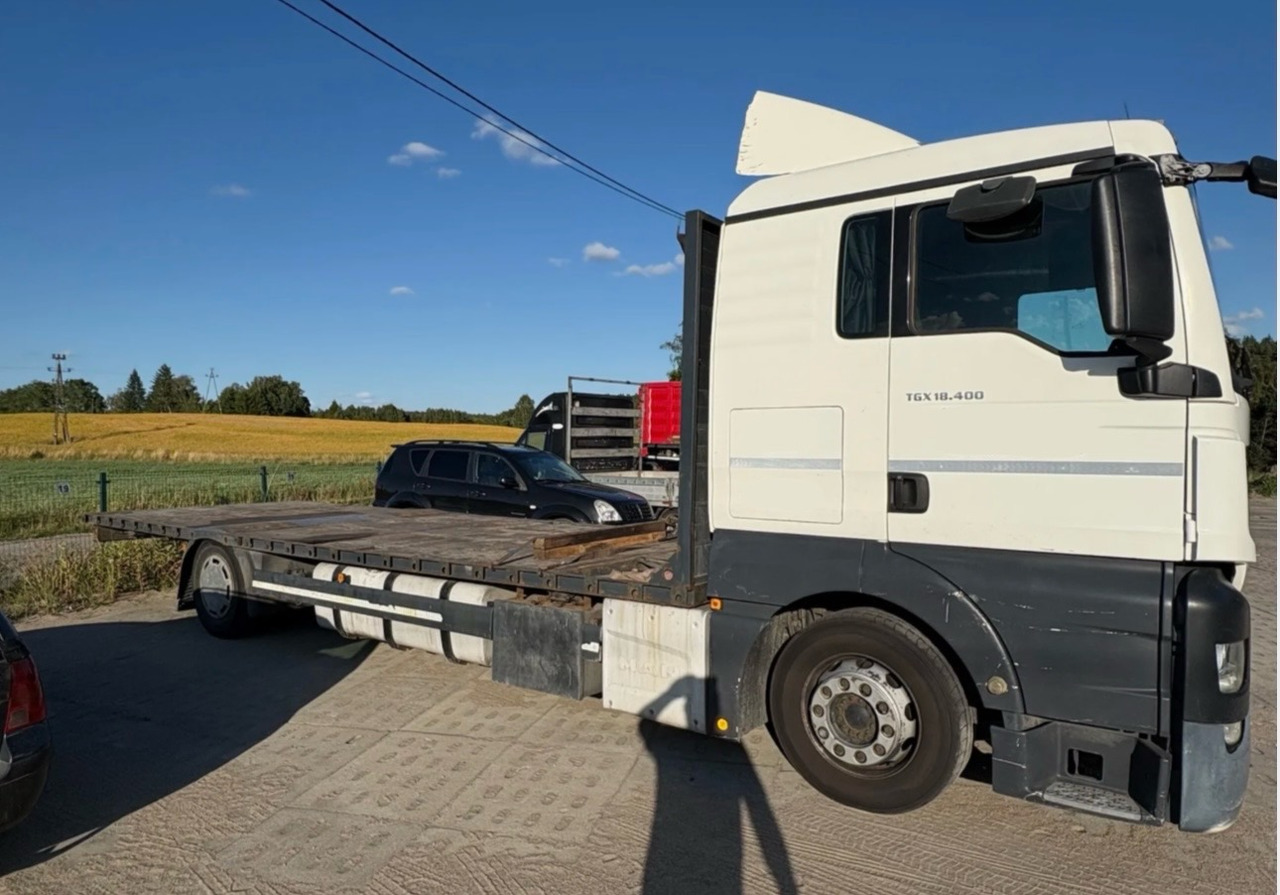 MAN TGX 18.400 / PLATFORMA / 630 TYŚ KM / 2015 ROK / SYPIALKA - Pritsche LKW: das Bild 3 MAN TGX 18.400 / PLATFORMA / 630 TYŚ KM / 2015 ROK / SYPIALKA - Pritsche LKW: das Bild 3