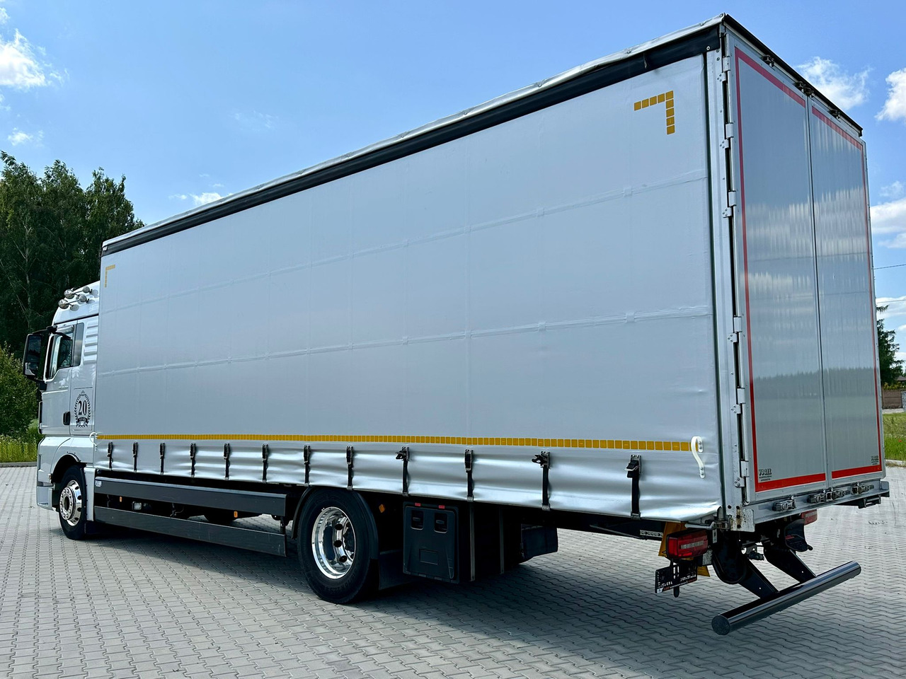MAN TGX 18.460 / FIRANKA / 20 EUROPALET / ALUSY / SKÓRY / 260 TYS KM / 2019 ROK / Z NIEMIEC - Plane LKW: das Bild 4 MAN TGX 18.460 / FIRANKA / 20 EUROPALET / ALUSY / SKÓRY / 260 TYS KM / 2019 ROK / Z NIEMIEC - Plane LKW: das Bild 4